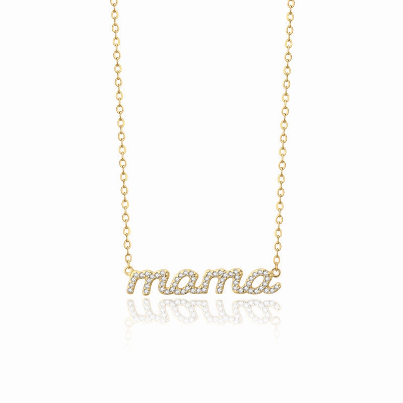 Wholesale Copper Mother's Day Gift Mama Necklace