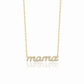 Wholesale Copper Mother's Day Gift Mama Necklace