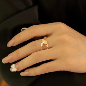 Wholesale Copper Plated Snake Shaped Rings
