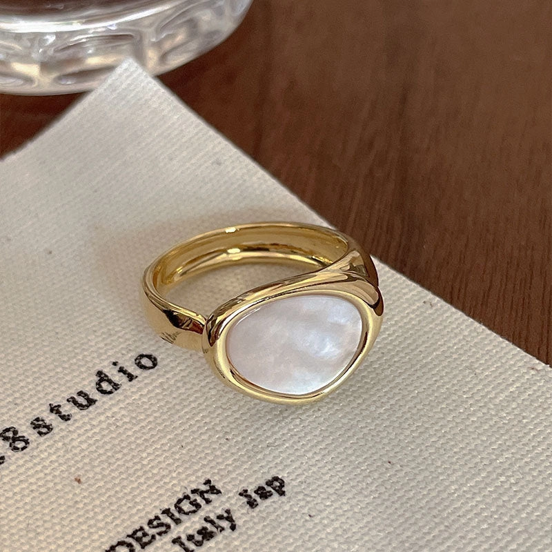 Wholesale copper silver plated fashionable emerald ring
