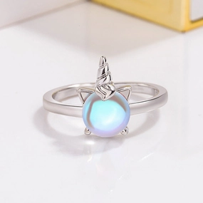 Wholesale Copper Unicorn Adjustable Ring