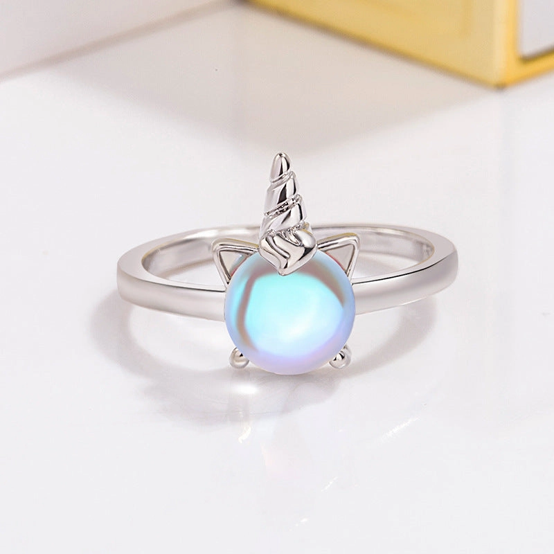 Wholesale Copper Unicorn Adjustable Ring