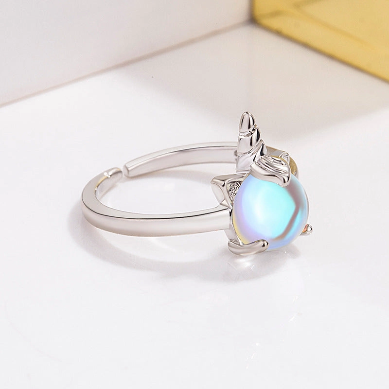 Wholesale Copper Unicorn Adjustable Ring