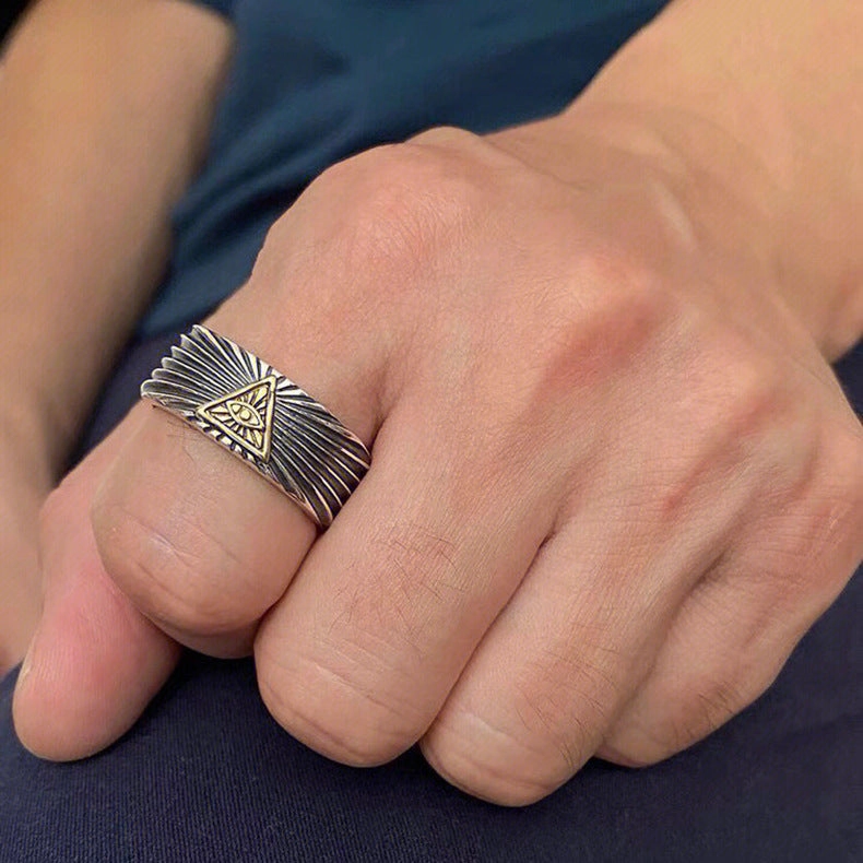 Wholesale Copper Vintage Demon Eye Rings