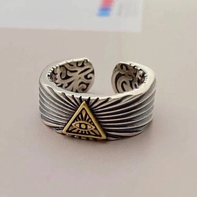 Wholesale Copper Vintage Demon Eye Rings