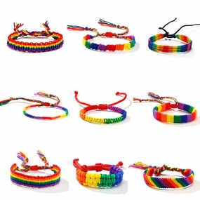 Wholesale Cord Handwoven Adjustable Bracelet