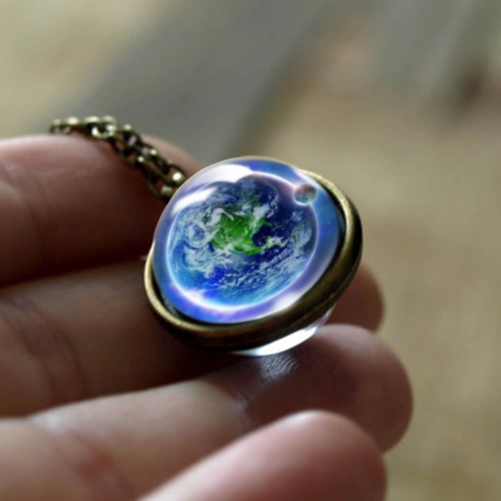 Wholesale Cosmic Glass Necklaces