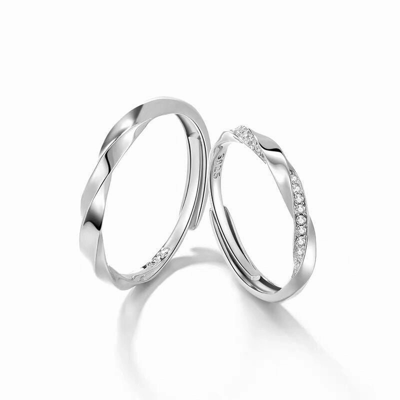 Wholesale Couple Ring S925 Sterling Silver Ring