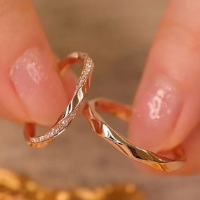 Wholesale Couple Ring S925 Sterling Silver Ring
