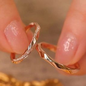 Wholesale Couple Ring S925 Sterling Silver Ring