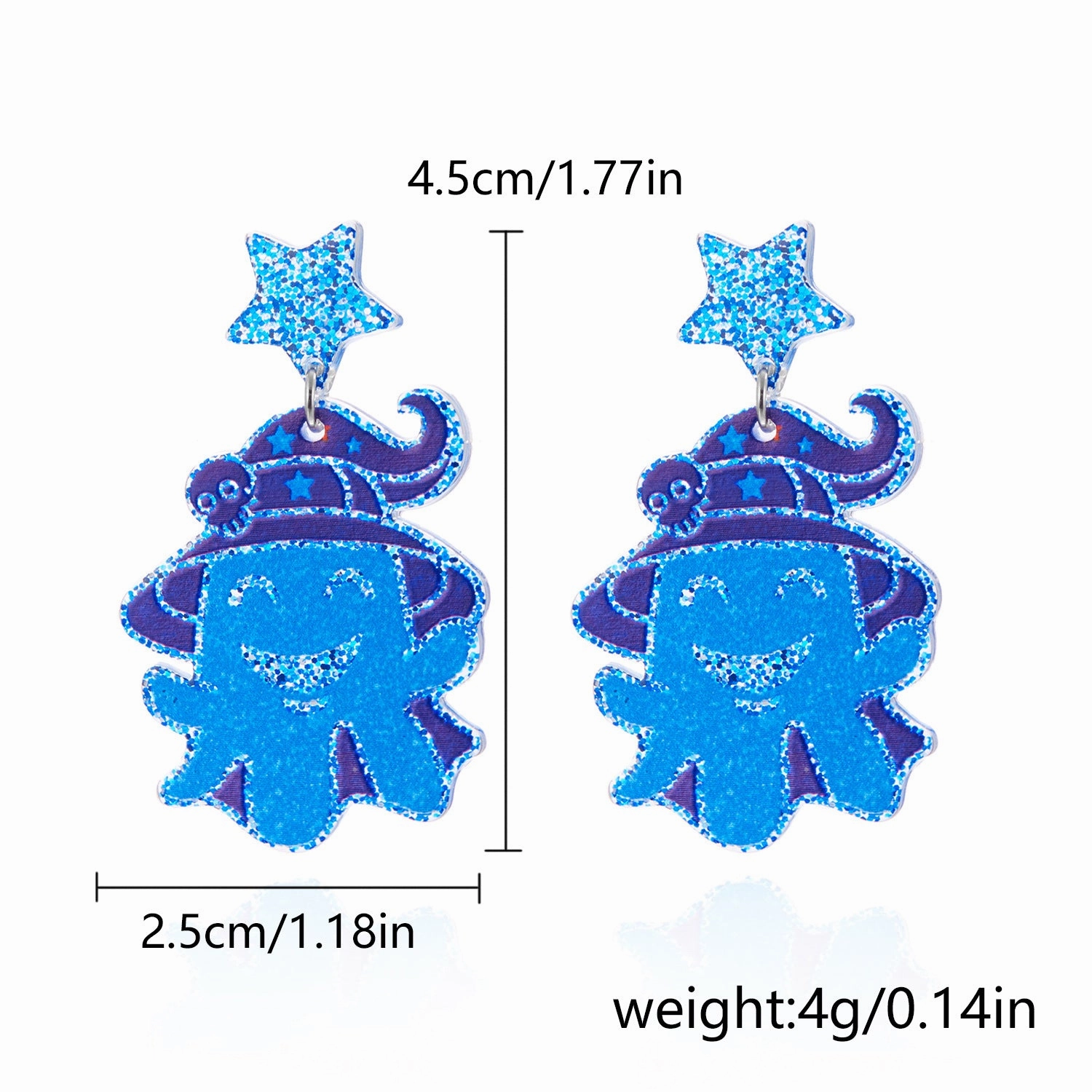 Wholesale Creative Halloween Acrylic Earrings