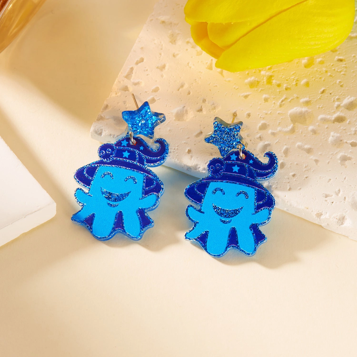 Wholesale Creative Halloween Acrylic Earrings