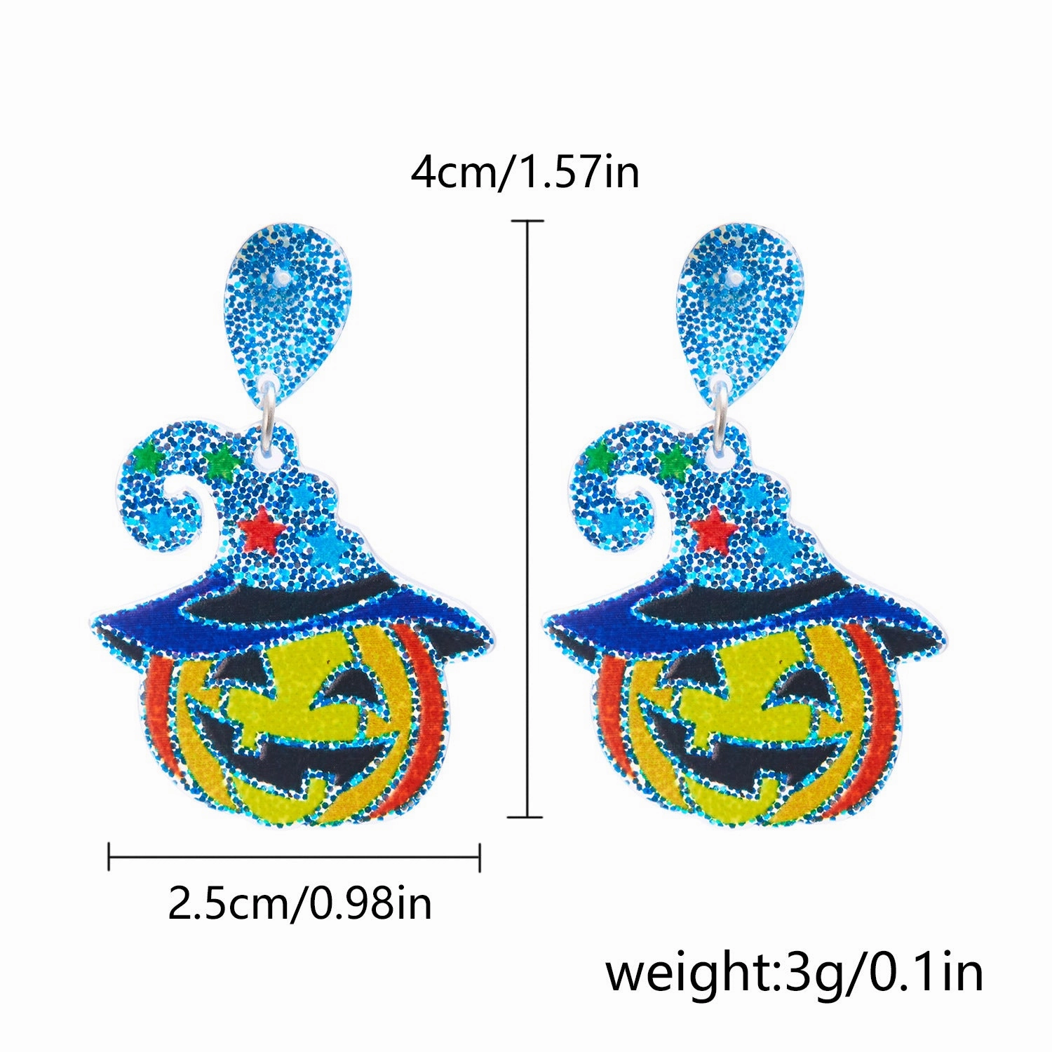 Wholesale Creative Halloween Acrylic Earrings