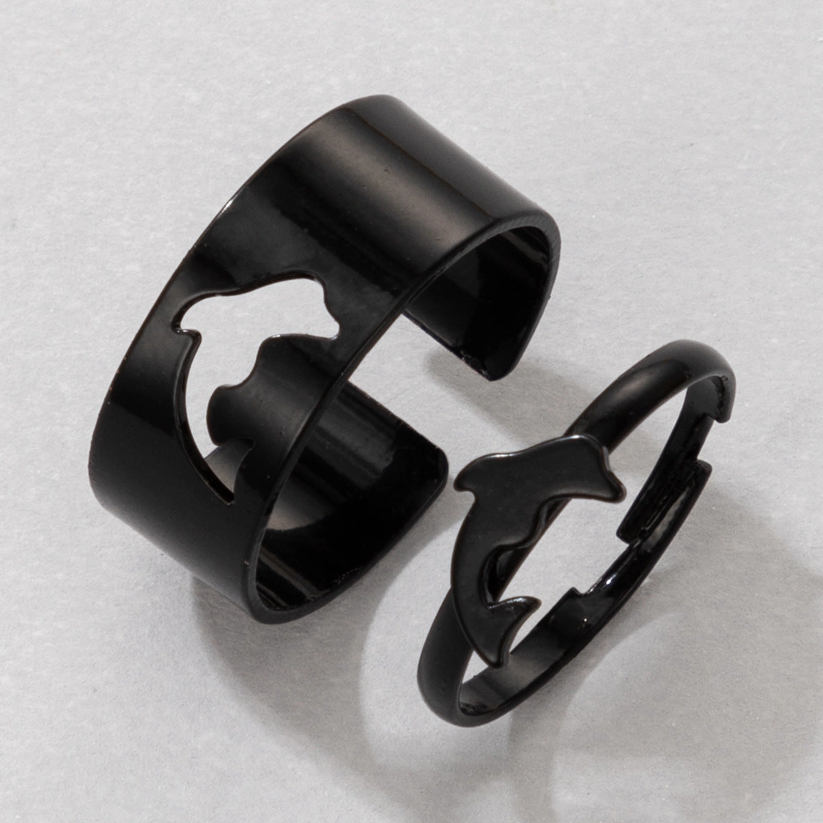Wholesale Creative Hollow Butterfly Ring Set