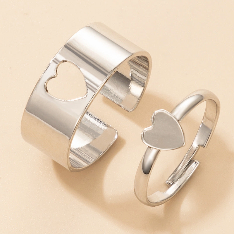Wholesale Creative Hollow Butterfly Ring Set