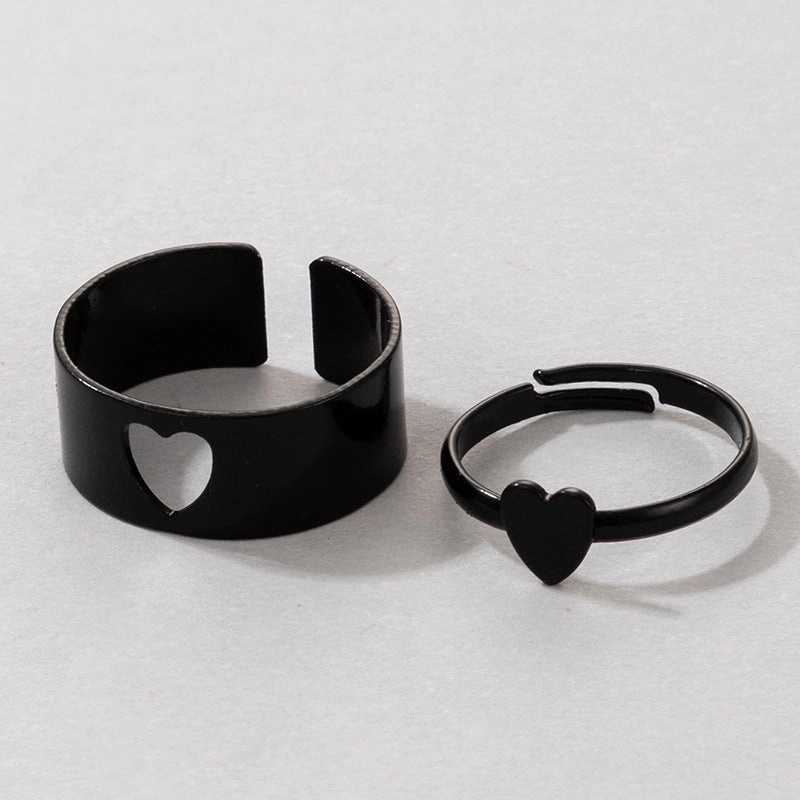 Wholesale Creative Hollow Butterfly Ring Set