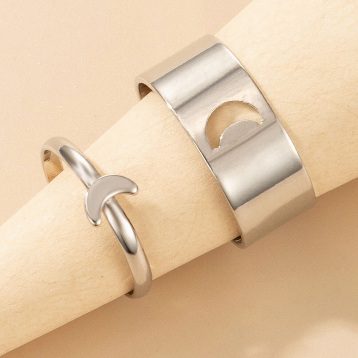 Wholesale Creative Hollow Butterfly Ring Set