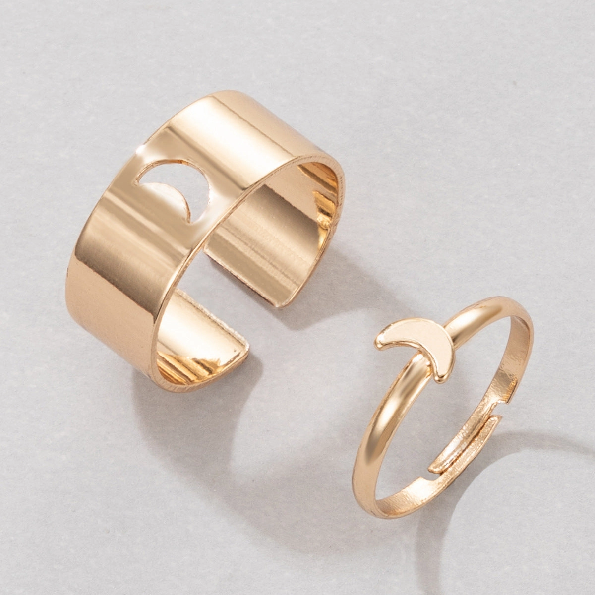 Wholesale Creative Hollow Butterfly Ring Set