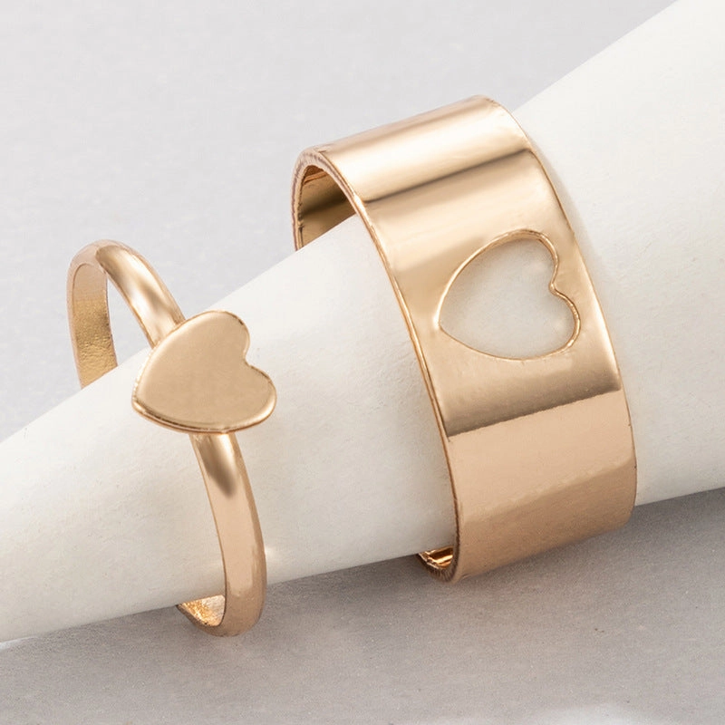 Wholesale Creative Hollow Butterfly Ring Set