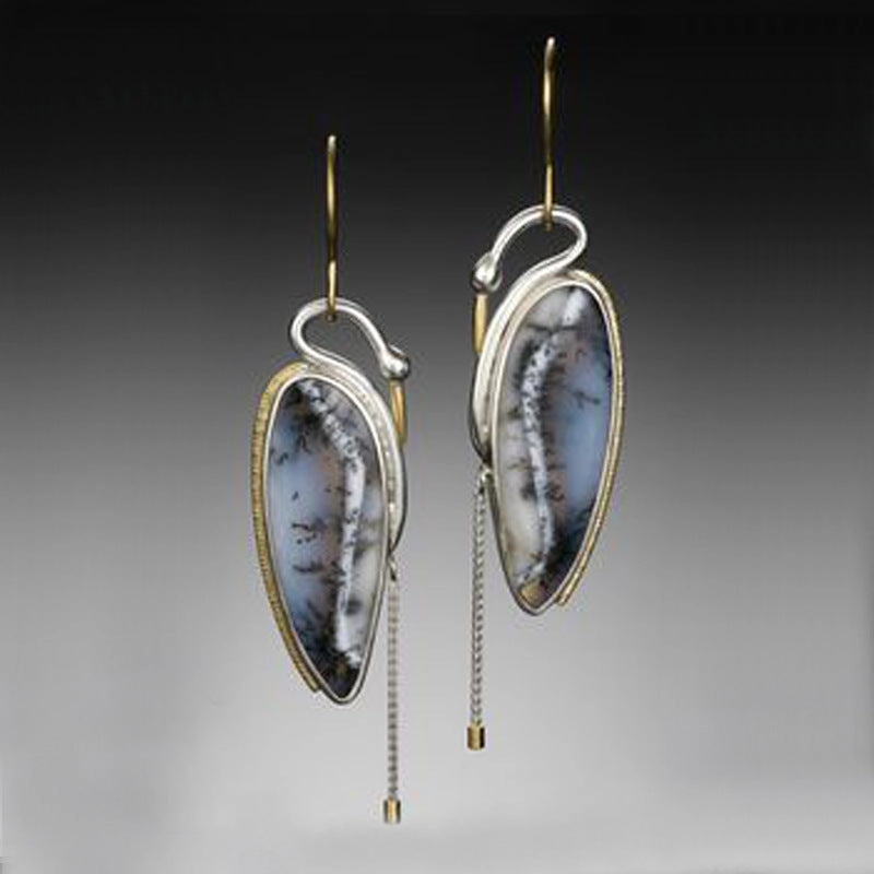 Wholesale Creative Onyx Earrings