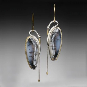 Wholesale Creative Onyx Earrings