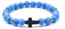 Wholesale Cross Beaded Bracelet