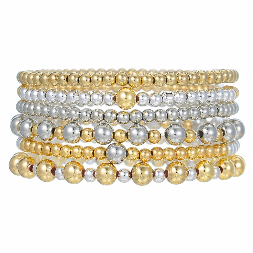 Wholesale  Cross Bracelet suit Sweet Cool Beaded Shell Pearl Bracelet