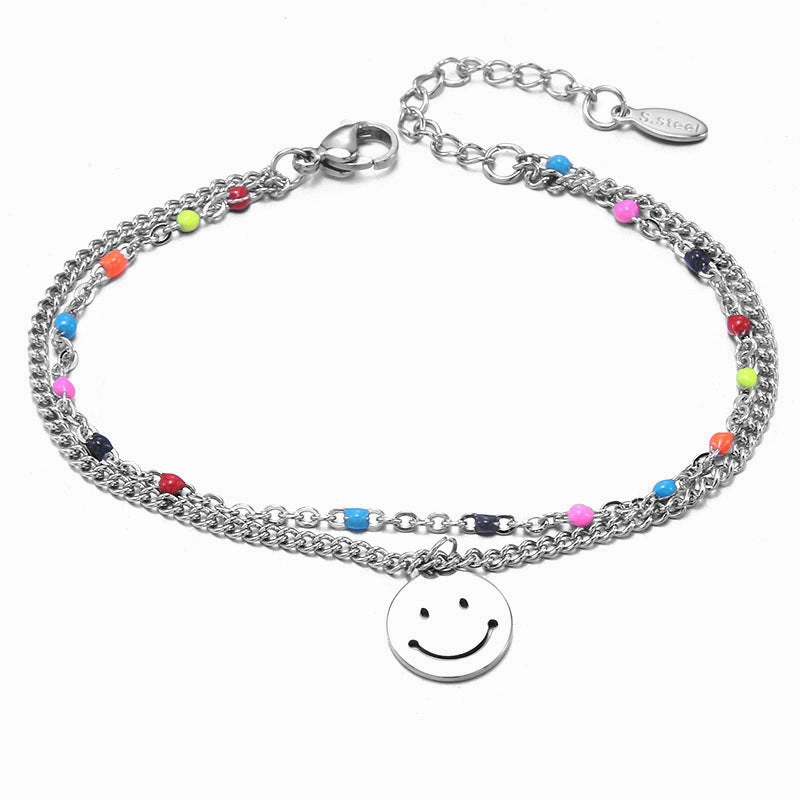 Wholesale Cross Chain Stainless Steel Tree of Life Vintage Bracelet
