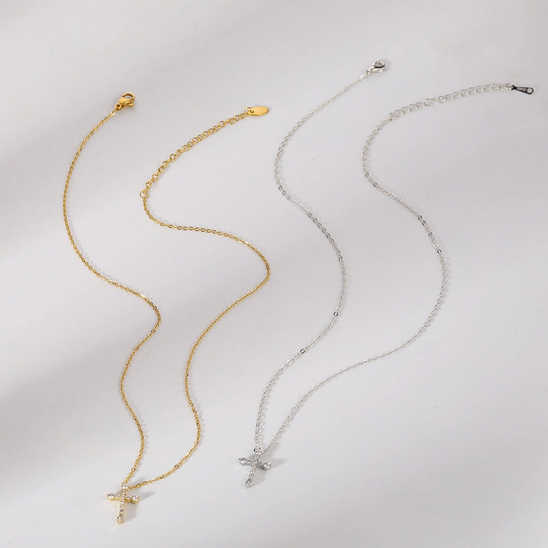 Wholesale Cross Stainless Steel Necklace