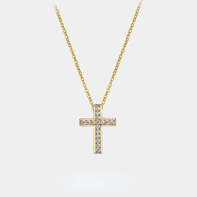 Wholesale Cross Stainless Steel Necklace