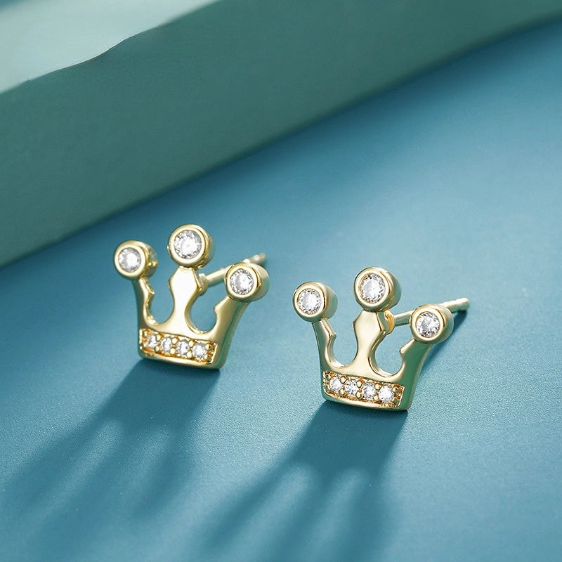 Wholesale Crown Alloy Earrings