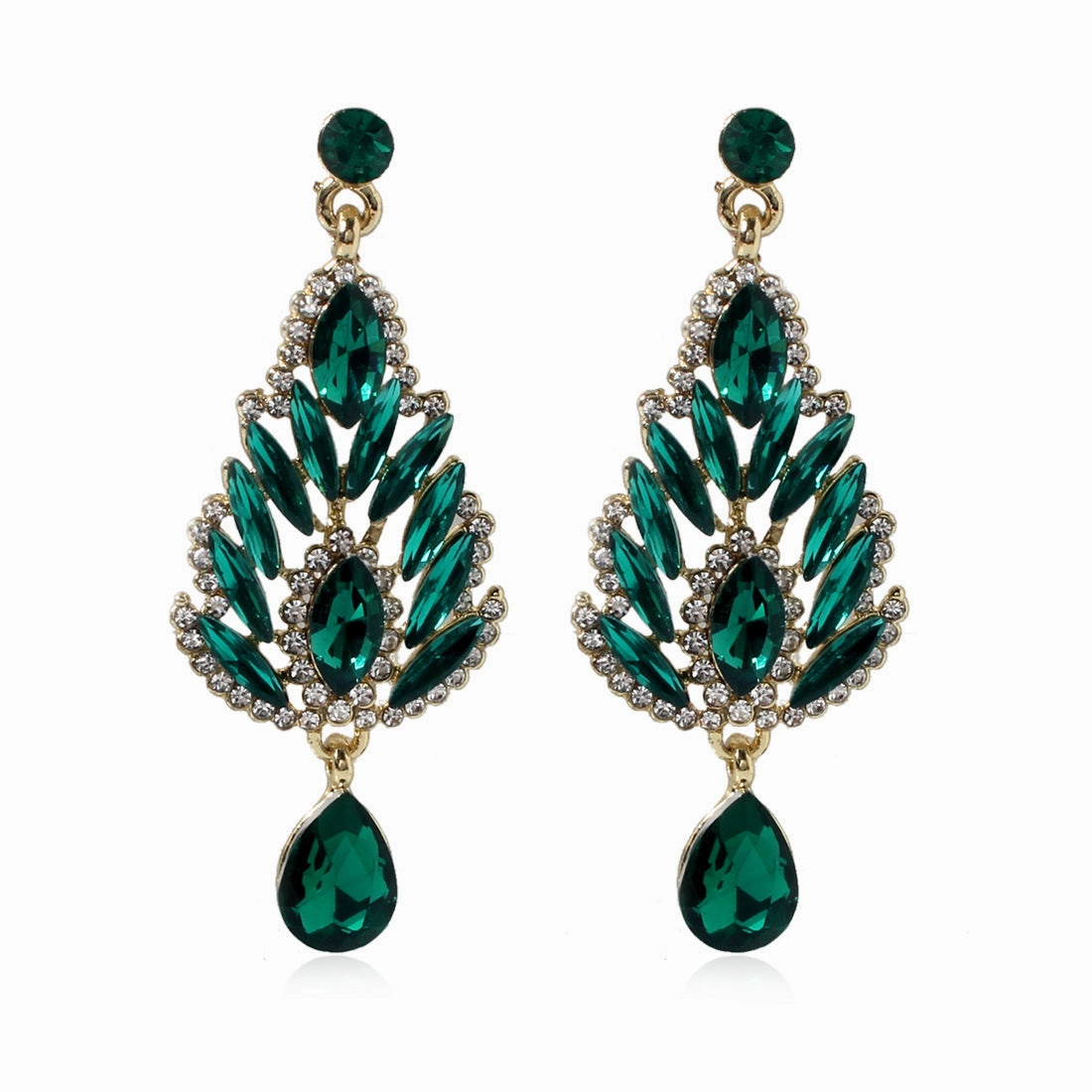 Wholesale Crystal Alloy Earrings