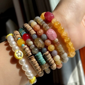 Wholesale Crystal Beaded Bracelets