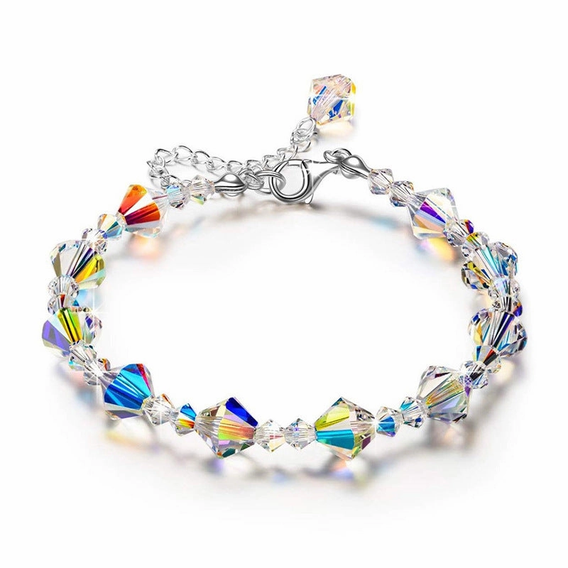 Wholesale Crystal Bracelet Necklace Jewelry Set