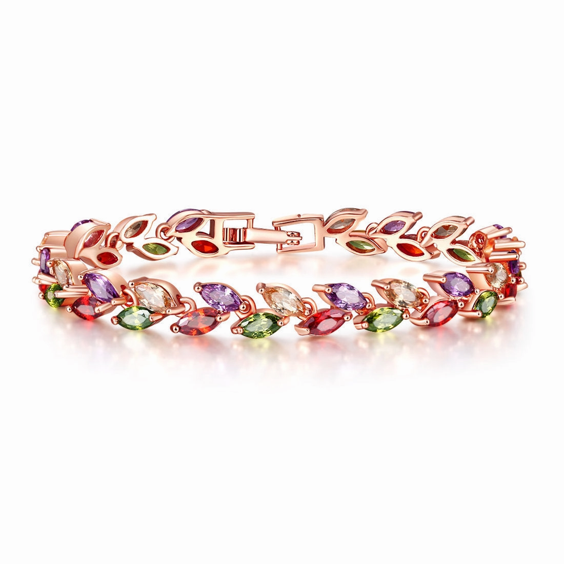 Wholesale Crystal Copper Zircon Alloy Bracelet