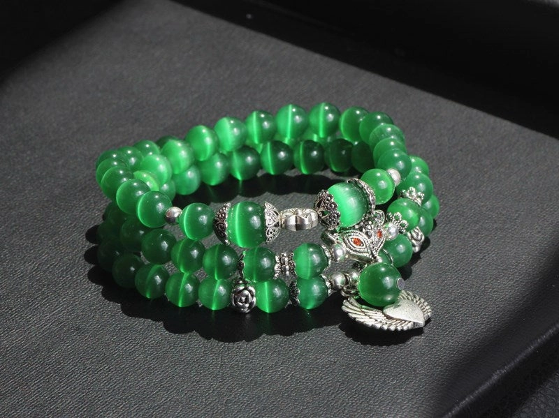Wholesale Crystal Opal 3 Circle Bracelet