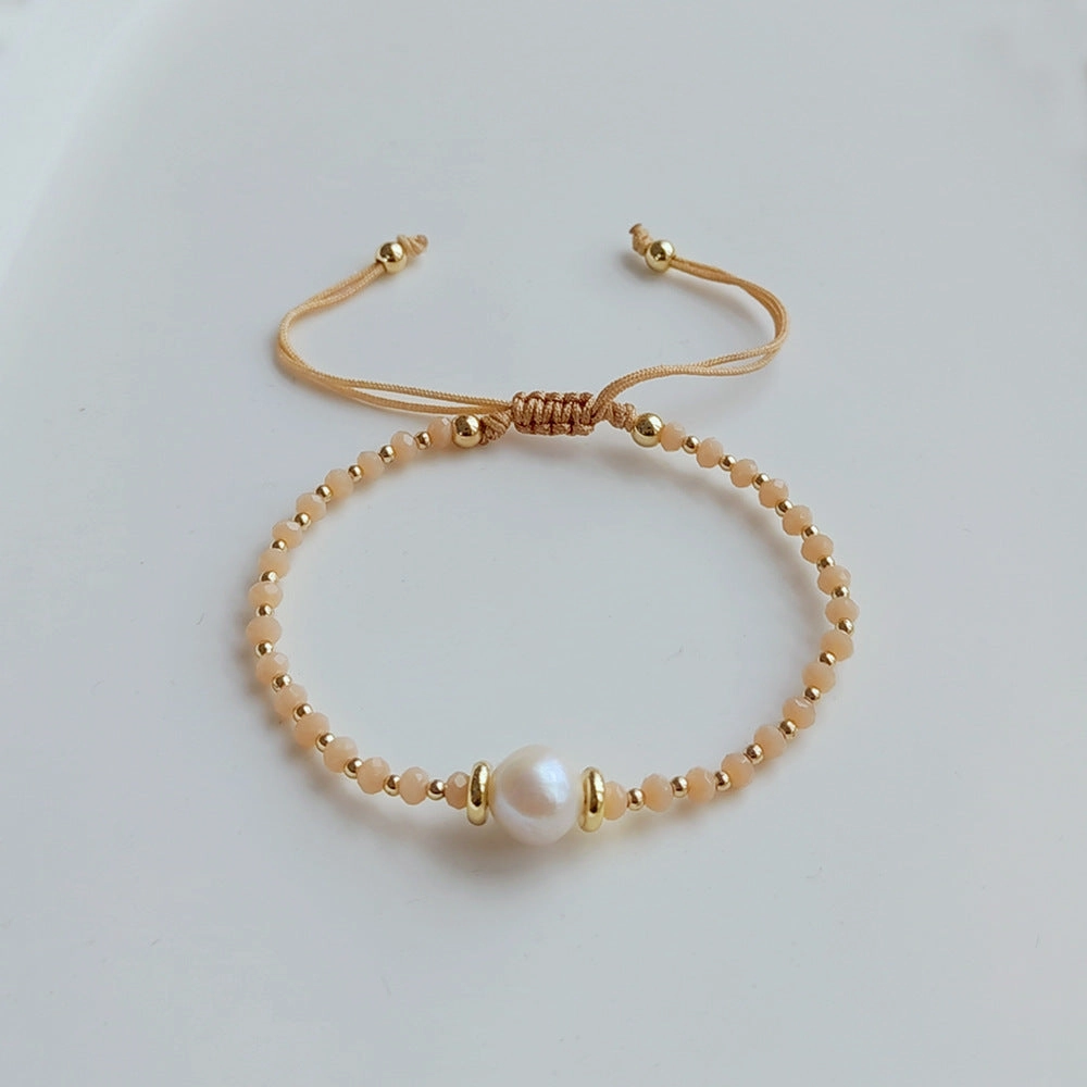Wholesale Crystal Pearl Bracelet