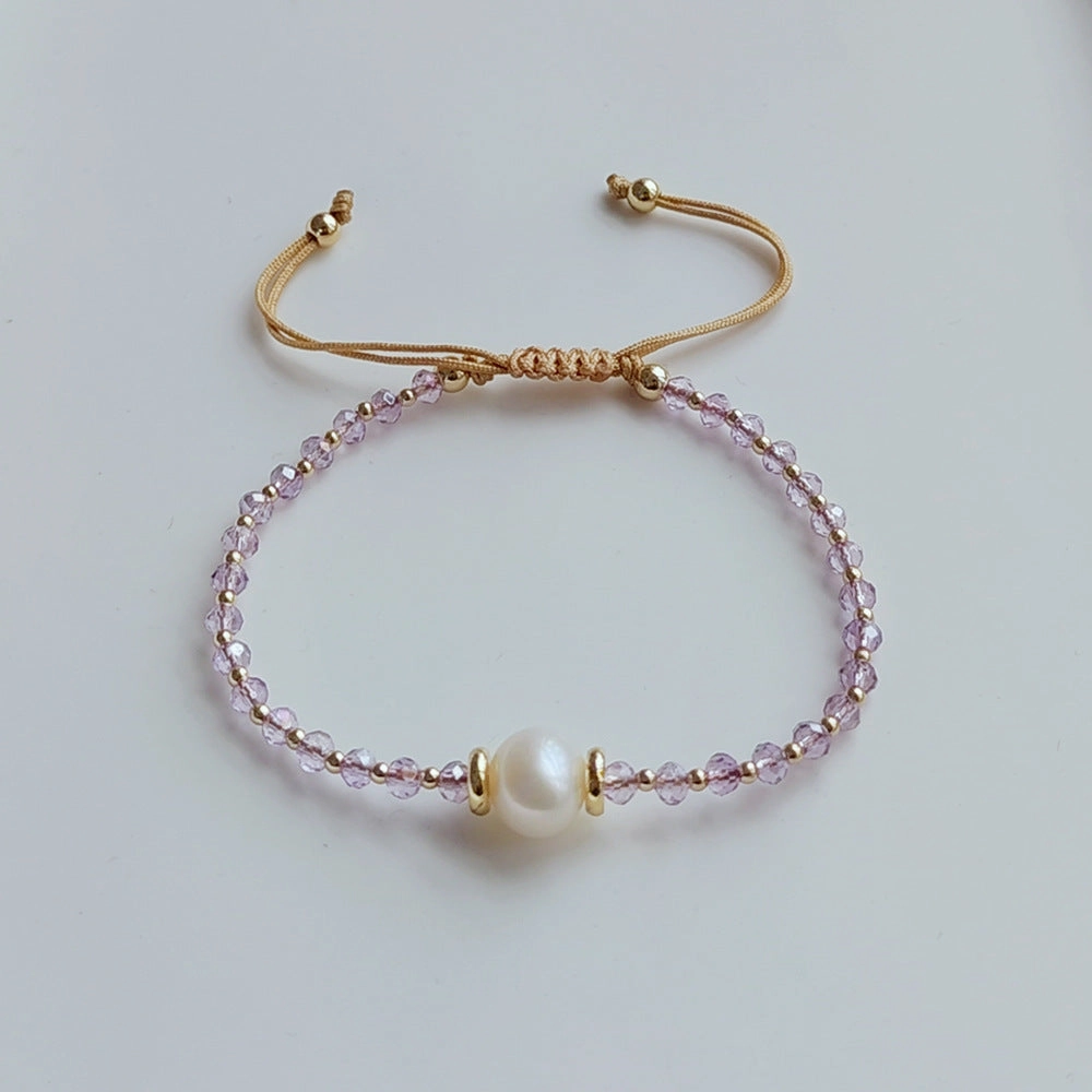 Wholesale Crystal Pearl Bracelet