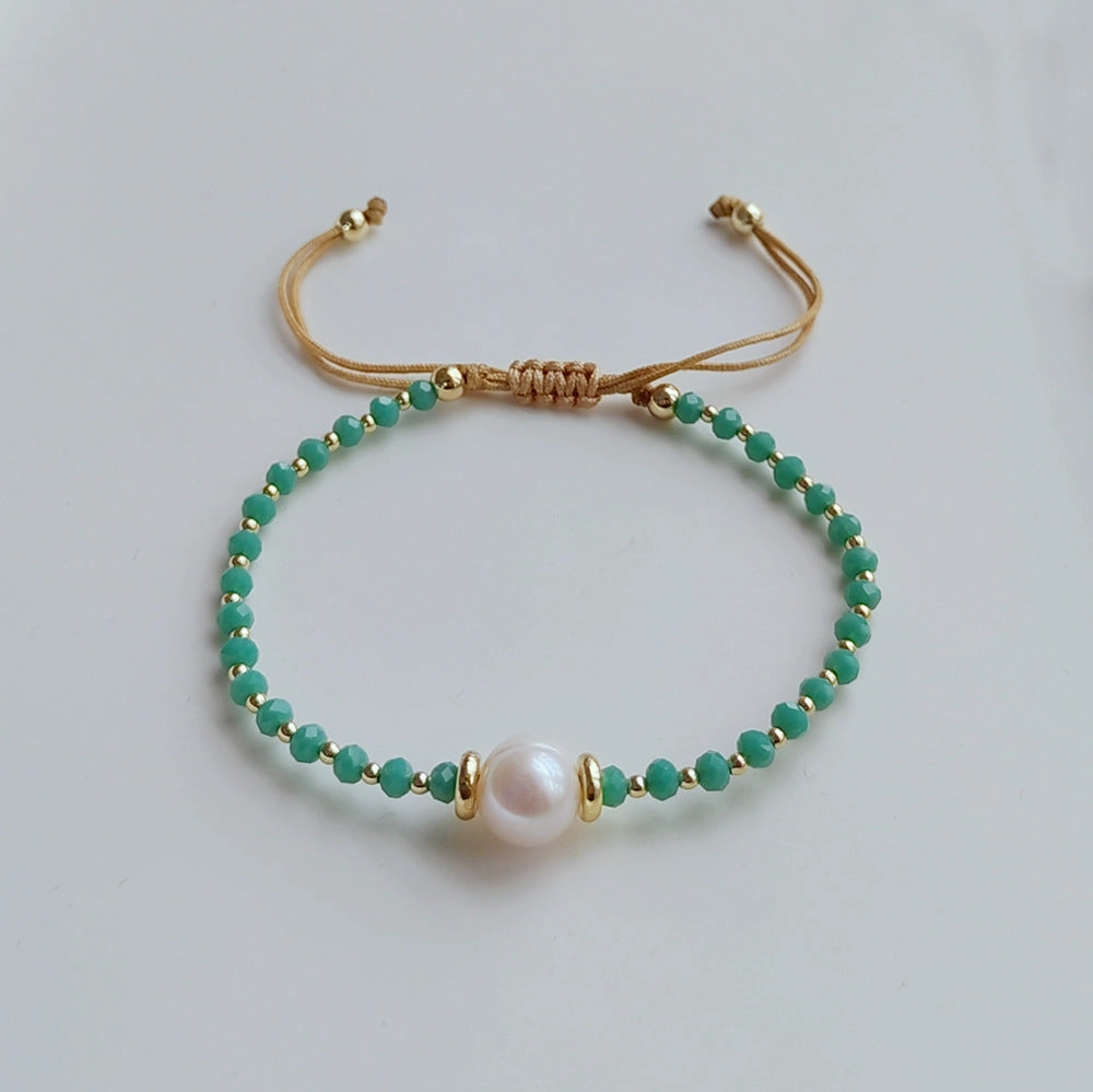 Wholesale Crystal Pearl Bracelet