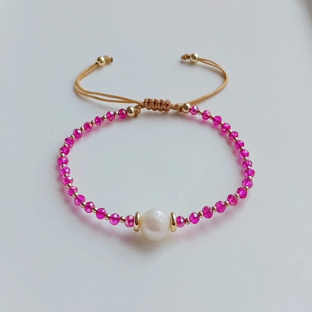 Wholesale Crystal Pearl Bracelet