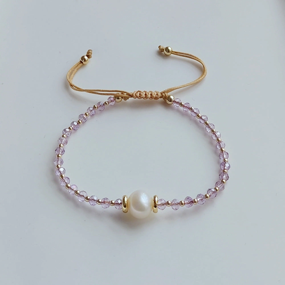 Wholesale Crystal Pearl Bracelet