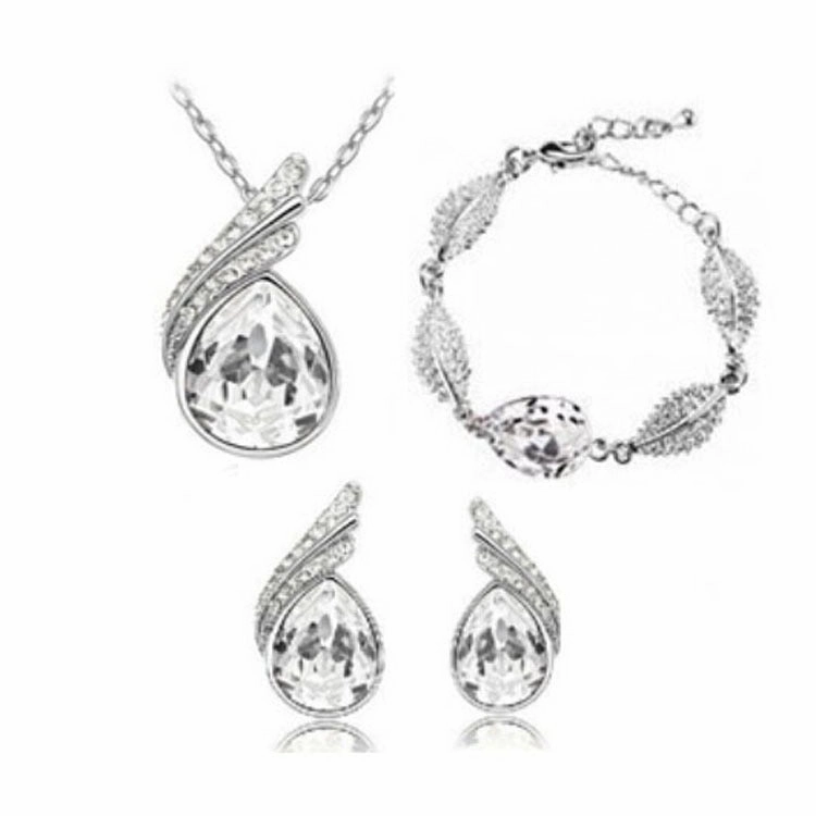 Wholesale Crystal Pendants Alloy Earrings
