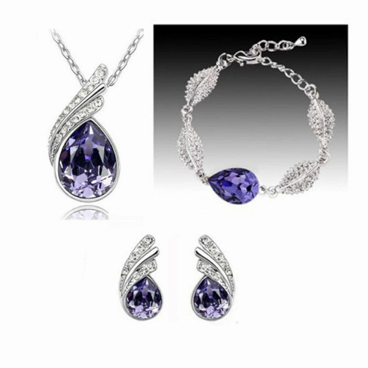 Wholesale Crystal Pendants Alloy Earrings