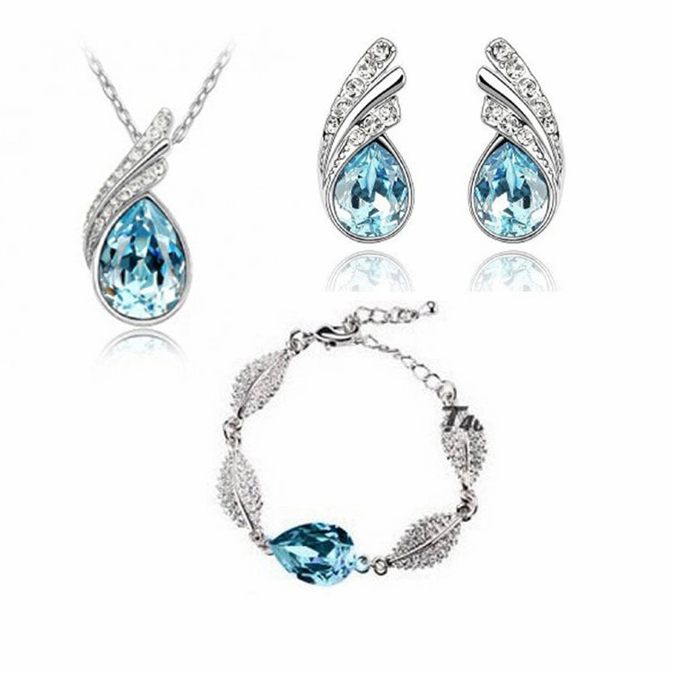 Wholesale Crystal Pendants Alloy Earrings