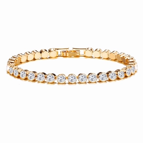 Wholesale Crystal Silver Plated Bracelet