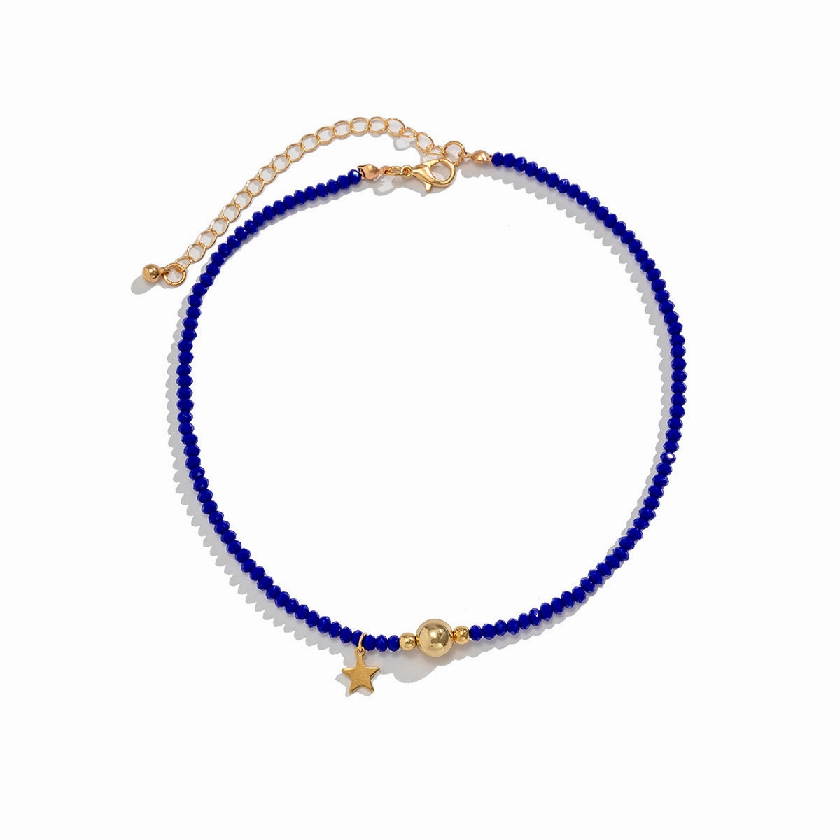 Wholesale Crystal Star Resin Necklace