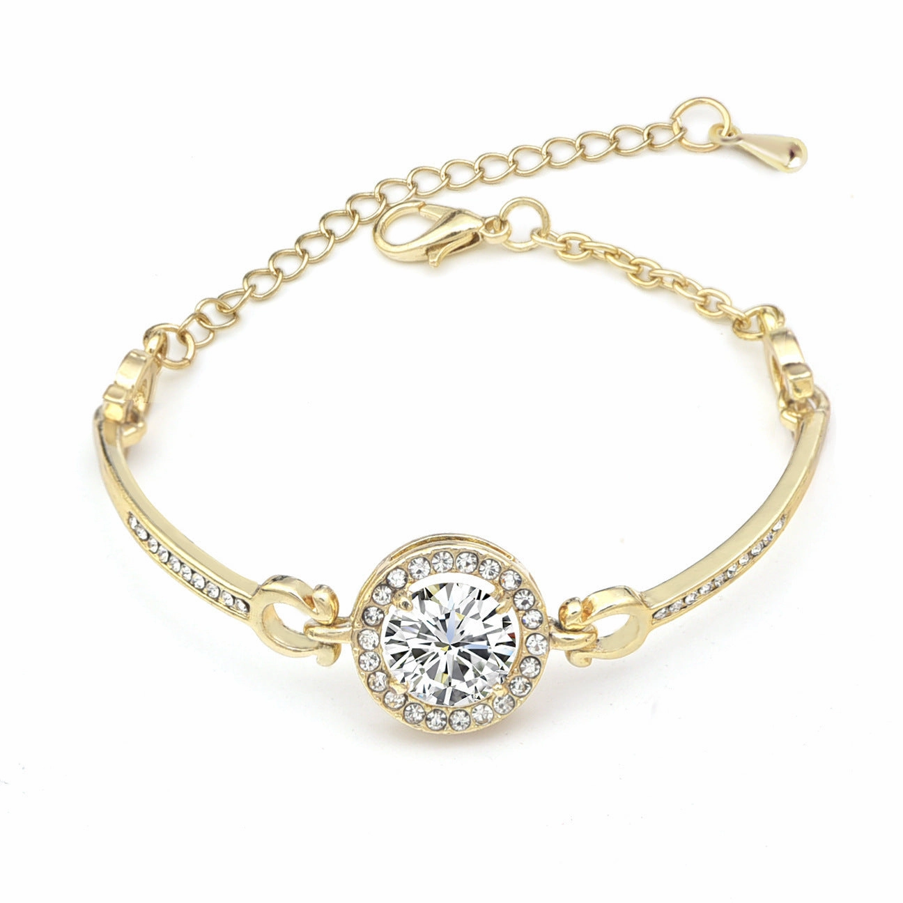 Wholesale Crystal Zircon Bangle Bracelet