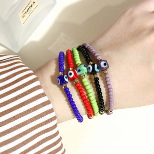 Wholesale Cuban Chain Spring Buckle Micro Paved Smile Face Zircon Heart Pendant Copper Bracelet