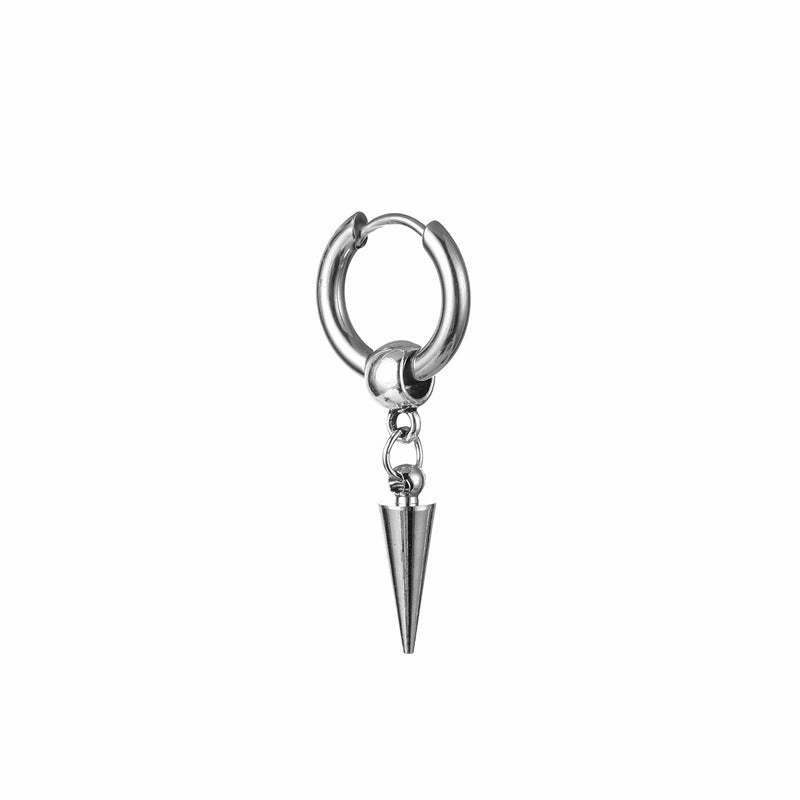 Wholesale Curved Finish Stainless Steel Earrings