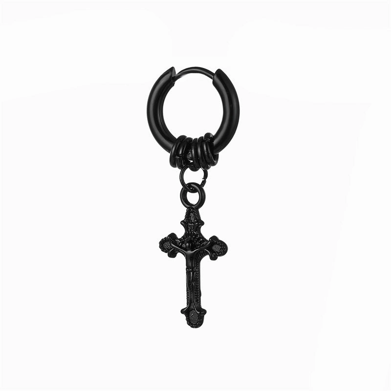 Wholesale Curved Finish Stainless Steel Earrings